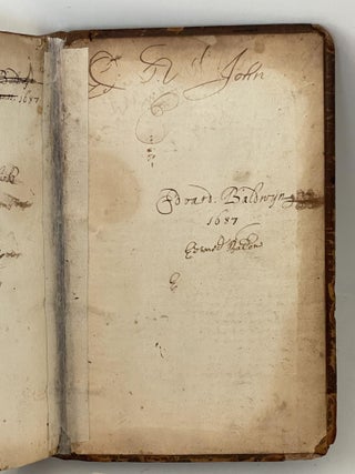 [MANUSCRIPT] English 17th century Scientific Manuscript