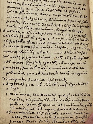 [MANUSCRIPT] English 17th century Scientific Manuscript