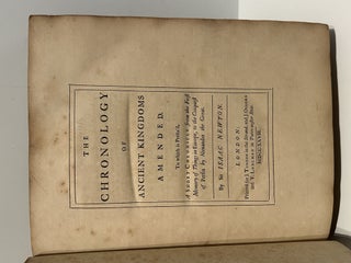 Large Paper Copy of Newton's Occult Work