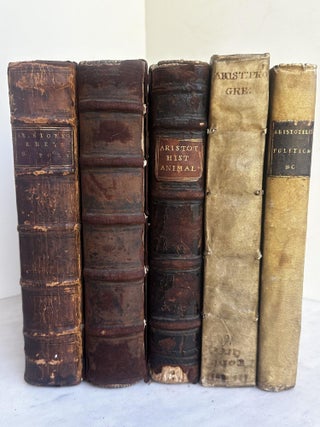 Item #33 The famed Weschel edition of Aristotle